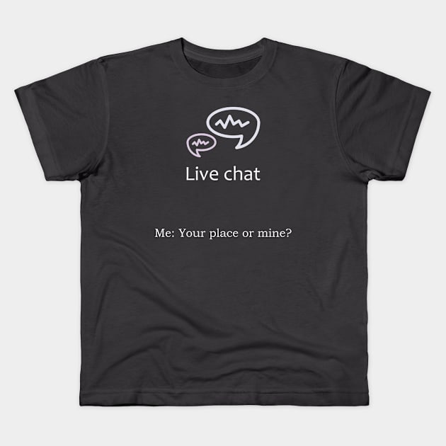 Chat Kids T-Shirt by IconsPopArt